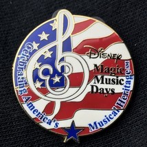 Disney Magic Music Days Celebrating America Pin 2006 Patriotic USA - $10.00