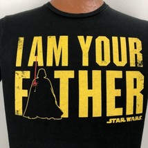 Star Wars I Am Your Father Black T Shirt Size Medium Fifth Sun Lucas 100% Cotton - £18.08 GBP