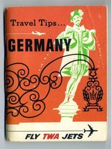 TWA Travel Tips to Germany Trans World Airlines 1963 - $13.86