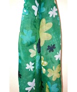 SHAMROCK SCARF  St. Patrick&#39;S Day  St. Patrick&#39;s Day  Green  11&quot; X 60&quot; - $328.02 MXN