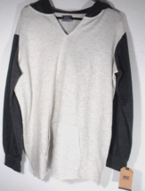 MV Sports Sweatshirt Men Size XXL Charcoal Gray Hoodie NWT - £14.03 GBP