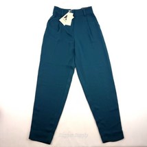 Frank and Oak Amelia Balloon Vintage Fit Pant Size 00 Tapered Leg Green - £30.62 GBP