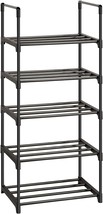 Shoe Rack, Sturdy Metal Shoe Rack Organizer,Narrow Shoe Rack,Shoe, Shoe Shelf - £28.39 GBP