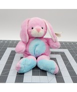 Ty Pluffies Pink Bunny Twitchy Plush Rabbit Stuffed Animal 2003 Easter T... - $18.99