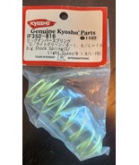 Kyosho Big Bore Front Shock Springs (Light Green - Med) - $269.05 MXN