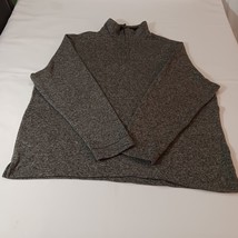 Haggar in Motion Men's 1/4 Zip Long Sleeve Pullover Gray Sweatshirt Size 2X image 9