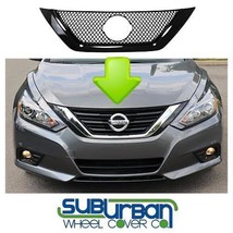 FITS 2016-2018 Nissan Altima # GI436BLK ABS GLOSS BLACK Tape On Grille Insert - £181.72 GBP