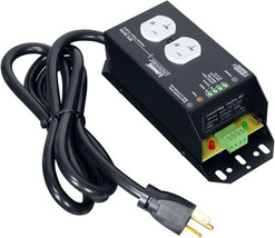 Lowell RPC-20-SCD RPC Series Remote Power Control with 2–20A Outlets - £220.35 GBP