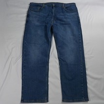 Levis 40 x 30 505 Straight Fit Medium Stretch Denim Jeans - £15.34 GBP