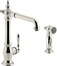 Kohler 99265-SN Artifacts Kitchen Faucet - Vibrant Polished Nickel - FREE Ship! - £338.64 GBP