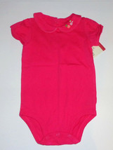 OshKosh B&#39;Gosh Infant GirlsTop  Shirt Pink Bodysuit  Size- 12 or 18  months NWT - £5.39 GBP