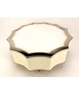 Incandescent 2-Bulb Pendant Fixture, Marble Pattern Diffusers, Nickel Frame - $188.10 MXN