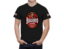 Bucanero  Beer Black Logo T-Shirt  Beer Shirt Beer Gifts New Fashion - £25.57 GBP