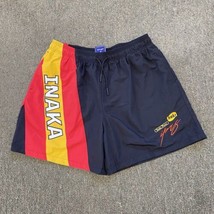 Inaka Power IP Shorts Striped Black Size XXL Mesh Gym Shorts Pockets Bre... - $45.82