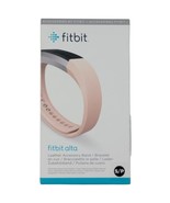 Fitbit Alta Leather Accessory Band Size S/P Color Pink - £7.45 GBP