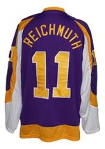 Any Name Number NY Golden Blades Retro Hockey Jersey Purple Any Size image 2