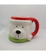 Holiday Mug Christmas Polar Bear, Ceramic Dolomite, 15oz, Royal Norfolk - £8.03 GBP