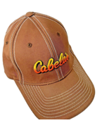 Cabelas Outdoor Gear Adjustable Hat Cap One Size Strapback Brown Vintage - £8.18 GBP