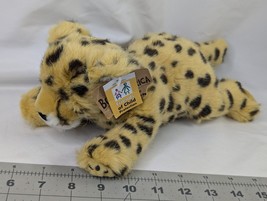 Born in Africa Leopard Jaguar Cheetah Plush 7 Inch Stuffed Animal Toy - $12.95