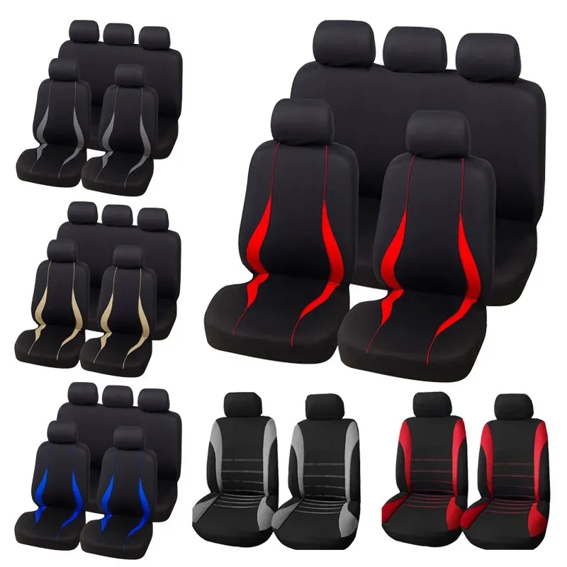 AUTOYOUTH Full Set Car Seat Cover Protect Covers For Universal Autos For Kalina - £25.43 GBP
