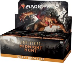 1X MTG Midnight Hunt Draft Booster Box - £78.87 GBP