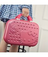 Sanrio Hello Kitty Mini Suitcase, Purse, Makeup Travel Bag Case - Red - $59.90