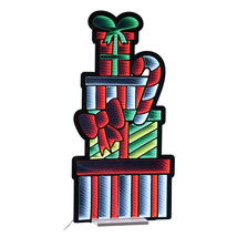 Package Stack and Candy Cane Ekkolight 47&quot;H - $220.70