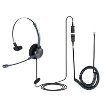 Cisco Landline Phone Headset One Ear Wired Telephone Headset With Rj9 Qd... - £44.70 GBP