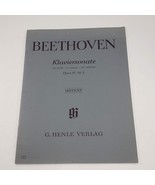 Beethoven Klaviersonate G Henle Verlag Sheet Music Opus 27 Nr 2 1980 - £15.66 GBP