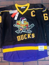 MIGHTY DUCKS (Conway) Headgear Classics Hockey Black Jersey ~Never Worn~... - €77,45 EUR