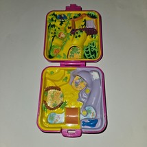 Vtg Polly Pocket Bluebird 1989 Wild Zoo Pink Compact Only Read - $14.80