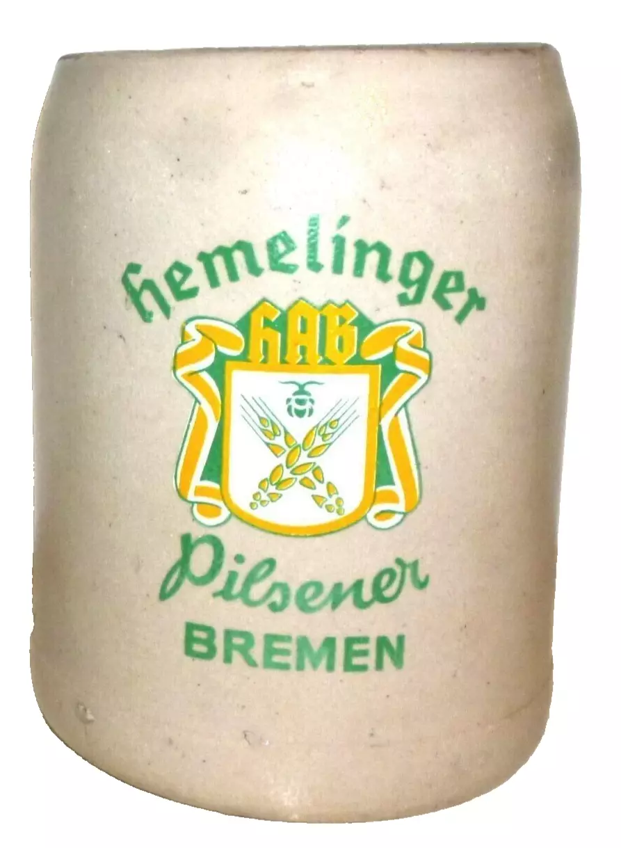 Hemelinger +1981 Bremen German Beer Stein - £7.48 GBP