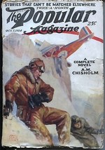 Popular Magazine 10/7/1924-Aviation cover-Dane Coolidge-pulp stories-VG- - $63.05