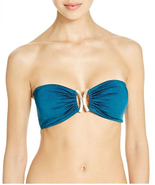 Milly Seagrass Elba Bandeau Bikini Top , Size P , MSRP $95 - £24.59 GBP