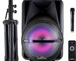 beFree Sound 12 Inch Bluetooth Rechargeable Portable PA Party Speaker wi... - $217.99