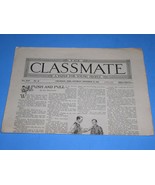 The Classmate Newspaper Vintage Nov 15, 1919 A Paper For Young People - $279.69 MXN