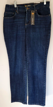 Lee Women&#39;s Blue Jeans Petite Straight Leg Size 6 Relaxed Fit Bewitched ... - $19.00