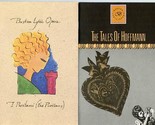 2 Boston Lyric Opera Souvenir Programs I Puritani &amp; The Tales of Hoffman - £14.24 GBP