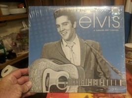 Elvis Presley Calendar 2007 Sealed New Black And White Photos Hometown Graphics - $7.91