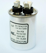 Motor Capacitor INC DAL-2EJ004 4uF 250VAC Motor Run Capacitor - £18.85 GBP