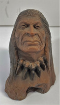 R. L. Blair Indian Chief / Bust, Resin, 1989 Signed - £115.83 GBP