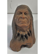 R. L. Blair Indian Chief / Bust, Resin, 1989 Signed - $2,808.01 MXN
