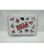English To Texan Translation Playing Card Deck Used Complete - $27.06 CAD