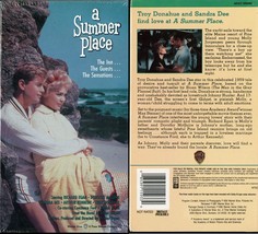 A Summer Place Vhs Dandra Dee Troy Donahue Warner Video Watermarks New Sealed - £7.44 GBP