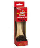 rOund Horsehair BROWN BRUSH polish cream APPLICATOR dauber shoe boot KIW... - $31.69 CAD