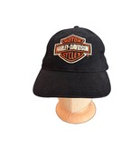 Harley Davidson Baseball Cap Hat Black Born To Ride Snapback Embroidered... - £10.25 GBP