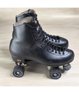 Riedell Quad Roller Skates 111BR  Riva Wheels Roller Skates Black Men&#39;s ... - $270.92 CAD