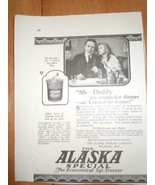 Vintage Alaska Special Ice Cream Freezer Print Magazine Advertisement 1923 - $6.84 CAD
