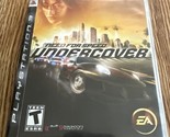 Need for Speed Undercover PS3 Playstation 3 - Complete CIB - $9.49