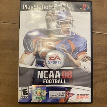 Ncaa Football 2008 (Sony Play Station 2, 2008) PS2 Game Complete With Manual Vg - £4.92 GBP
